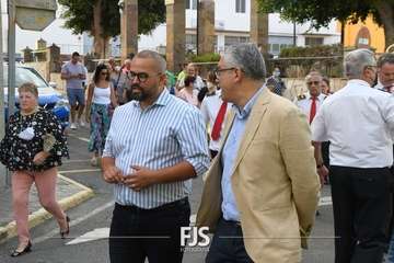 El Goro despide sus fiestas patronales con la procesión de la patrona/TA y Francisco Javier Santana.